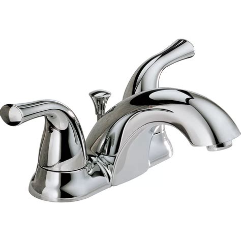 Centerset 2-Handle Bathroom Faucet with Drain Kit Included in Matte. . Home depot vanity faucets